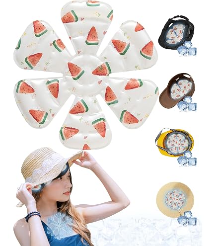 Amazon | 帽子 保冷剤 ヘッドクール【2026年 超冷感·超軽量】帽子 保冷
